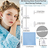 Beebeecraft 20Pcs 925 Sterling Silver Round Flat Pad Stud Earring Findings DIY-BBC0001-81-2