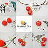 Black Wiggle Eye Need Glue on Round Moving Wobbly Googly Eyes 4-9mm KY-PH0001-01-7