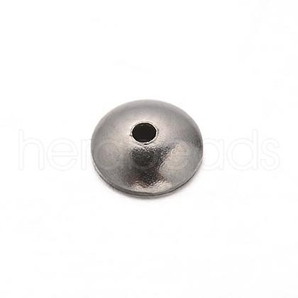 Tarnish Resistant Apetalous 304 Stainless Steel Bead Caps STAS-M212-01A-1