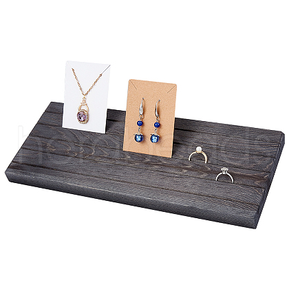 Wood Earring Display Stands EDIS-WH0021-36A-1