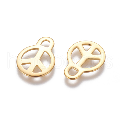 201 Stainless Steel Pendants STAS-G190-36G-1