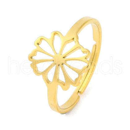 201 Stainless Steel Adjustable Ring for Women RJEW-D082-03C-1