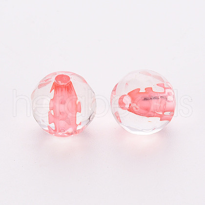 Transparent Acrylic Beads TACR-S154-11A-52-1