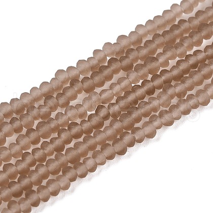 Transparent Glass Beads Strands EGLA-A044-T1mm-MD16-1