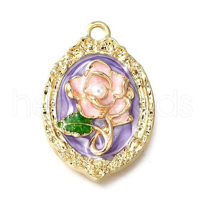 Alloy Enamel Pendants ENAM-K076-13B-03-1
