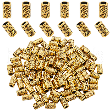 SOFPLATE 100Pcs Tibetan Style Alloy European Beads TIBEB-SP0001-09-1