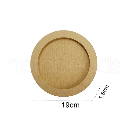 Unfinished Blank Wooden Clay Photo Frame PW-WG449CF-05-1