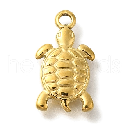 Ocean Theme 304 Stainless Steel Pendants STAS-Z092-06G-02-1
