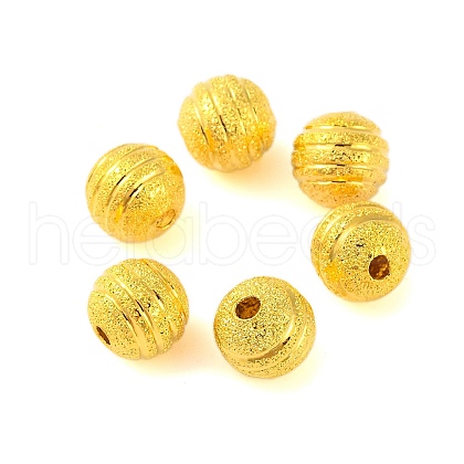 Rack Plating Brass Beads KK-Z055-01G-01-1