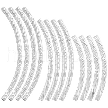 Beebeecraft 12Pcs 3 Style 925 Sterling Silver Beads STER-BBC0005-63-1