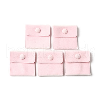 (Defective Closeout Sale: Colour Fading) Square Velvet Jewelry Bags TP-XCP0001-05-1