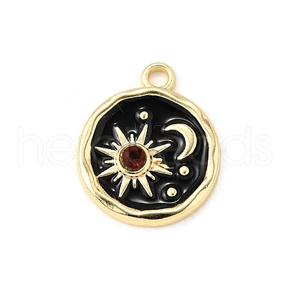Alloy Enamel Pendants FIND-U030-20G-01-1