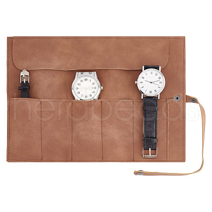 5-Slot Lint Watch Storage Bags DIY-WH0430-782-1