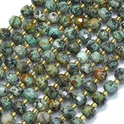 Natural African Turquoise Beads Strands G-K389-E46-01-1