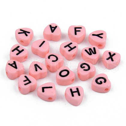 Opaque Acrylic Enamel Beads MACR-S273-37C-1
