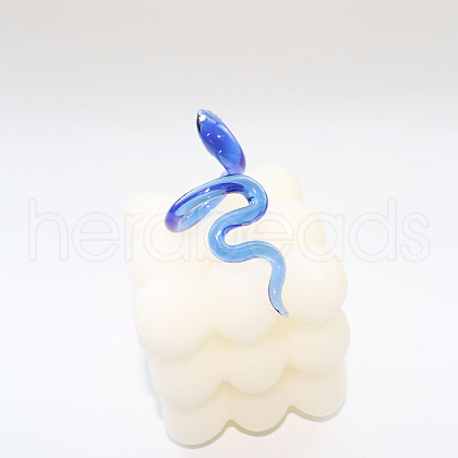 Snake Transparent Glass Cuff Rings FS-WGAA607-01-1