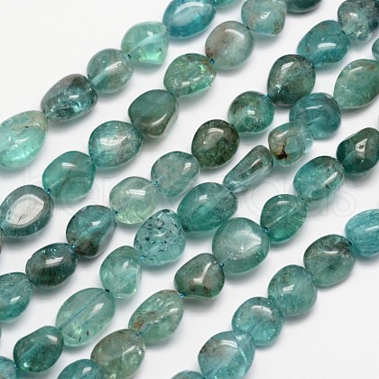 Natural Apatite Bead Strands X-G-L459-13-1