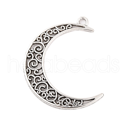 Tibetan Style Alloy Pendants X-TIBEP-R304-001AS-LF-1