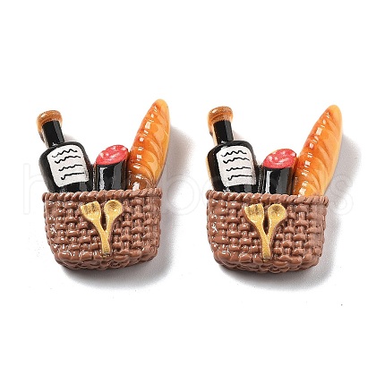 Cute Mini Food Series Resin Cabochons CRES-I038-01D-1