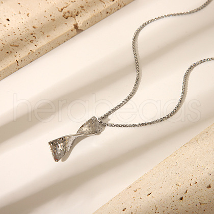 Vintage Stainless Steel Pendant Street Style Personality Exaggerated Necklaces UN6144-1-1