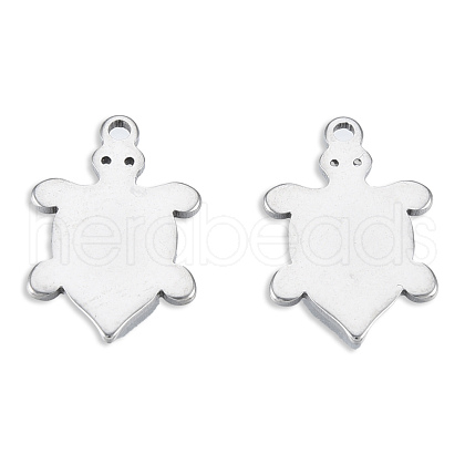 Non-Tarnish 201 Stainless Steel Charms STAS-N098-125P-1