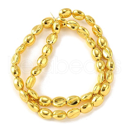 Electroplate Glass Beads Strands EGLA-V001-04E-1
