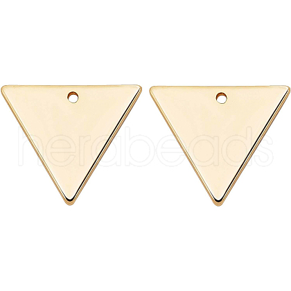 Brass Charms KK-BC0005-23G-1