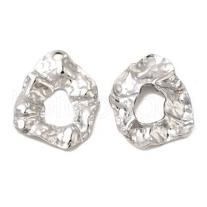 Non-Tarnish 304 Stainless Steel Pendants STAS-E182-21P-1