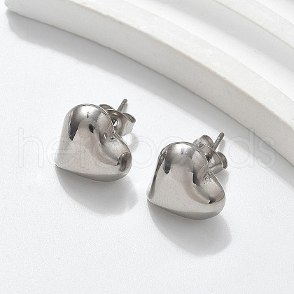 304 Stainless Steel Stud Earrings for Women EJEW-A130-04P-1