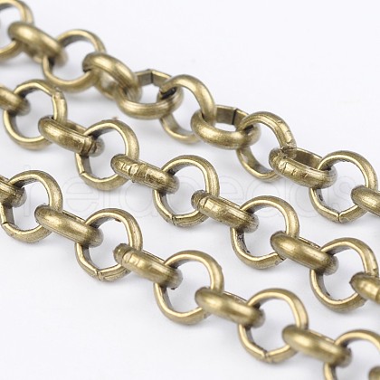 Iron Rolo Chains CHT037Y-AB-1