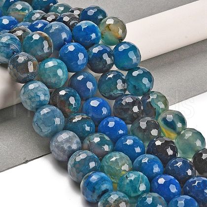 Natural Agate Beads Strands G-L595-A03-02B-1