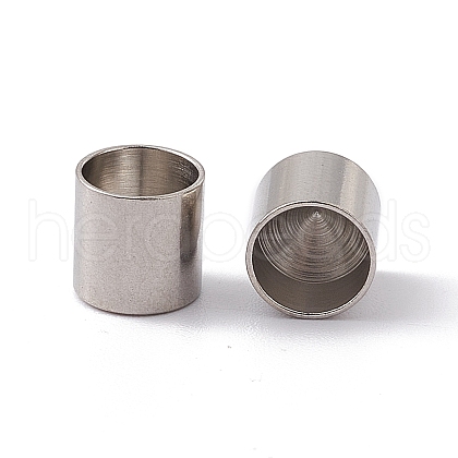 Tarnish Resistant 201 Stainless Steel Cord Ends STAS-G288-01D-P-1