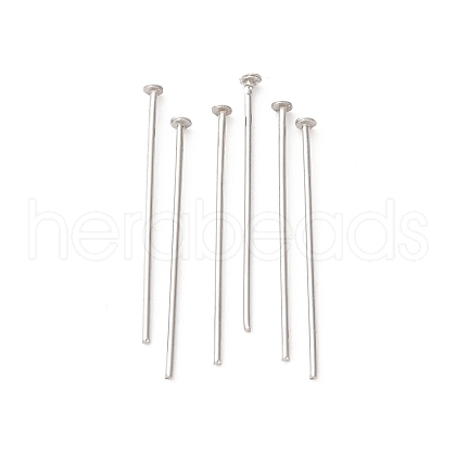 Tarnish Resistant 304 Stainless Steel Flat Head Pins STAS-D448-C-13P-1