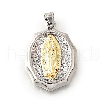 Brass Pendants KK-G529-07A-GP-1