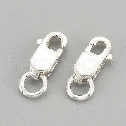 925 Sterling Silver Lobster Claw Clasps STER-S002-60-1