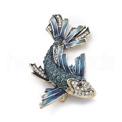 Goldfish Enamel Pins JEWB-E041-01AB-01-1