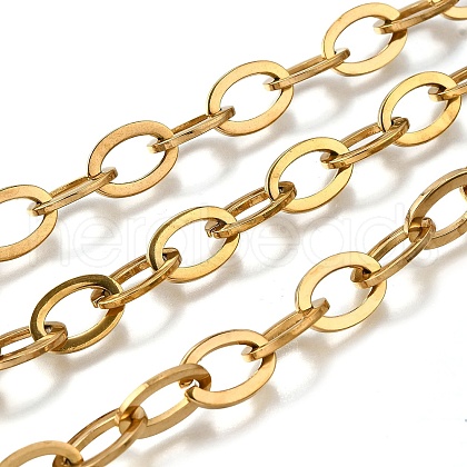 Ion Plating(IP) 304 Stainless Steel Cable Chains CHS-S012-15G-1