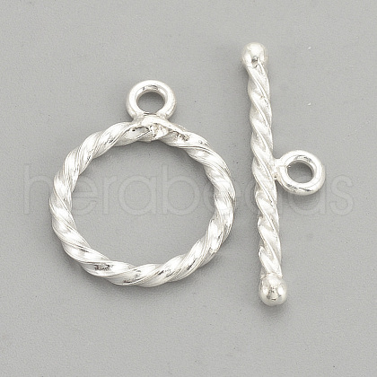 Sterling Silver Toggle Clasps STER-S002-62-1