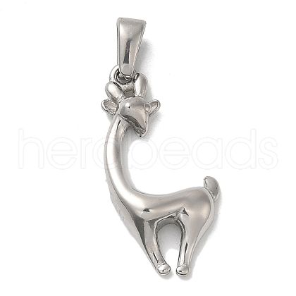 Non-Tarnish 304 Stainless Steel Pendants STAS-M322-09P-1