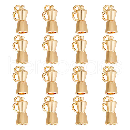 GOMAKERER 16Pcs Brass Charms KK-GO0001-51-1
