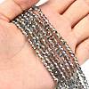 Electroplate Glass Beads Strands EGLA-D021-15-5
