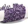 Natural Amethyst Beads Strands G-A252-A03-01-1