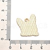 Animal Puppy Alloy Enamel Pendants FIND-V001-03G-02-3
