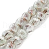 Handmade Milleflori Glass Beads Strands X-LAMP-M018-01A-03-1