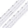 Transparent Glass Beads Strands GLAA-N001-58-1