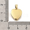 Brass Pendants KK-V007-011G-05-3