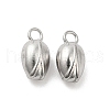 Non-Tarnish 304 Stainless Steel Charms STAS-H214-08P-1