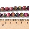 Natural Tiger Eye Beads Strands G-B133-A02-8mm-07-5