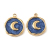 304 Stainless Steel Enamel Charms STAS-U057-14G-04-1