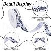 25 Yards Sport Ball Theme Printed Polyester Grosgrain Ribbon OCOR-WH20002-03A-03-6